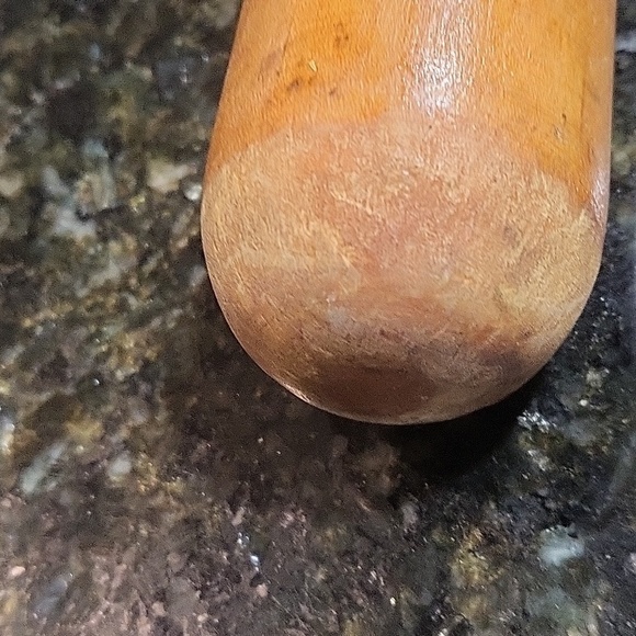 VINTAGE 11" Pestle Wooden Masher  Muddler Herbs Medicine - Picture 3 of 4